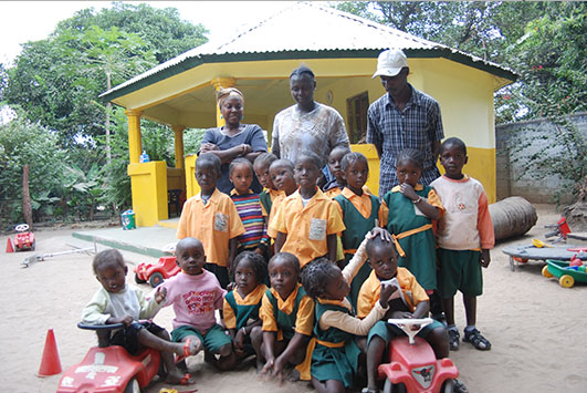 Der Kindergarten in Changally